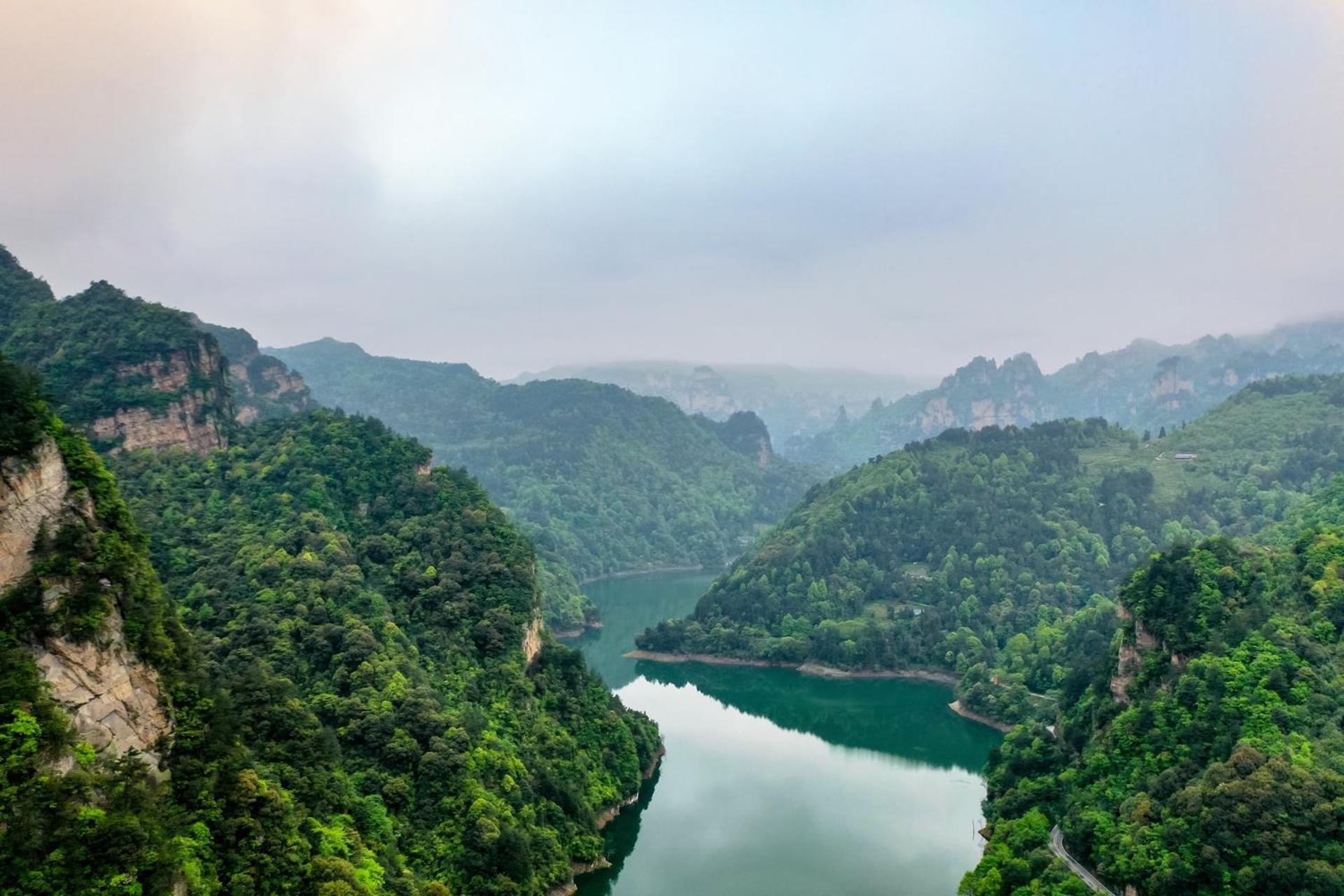 Mountain View Guesthouse Trương Gia Giới Ngoại thất bức ảnh